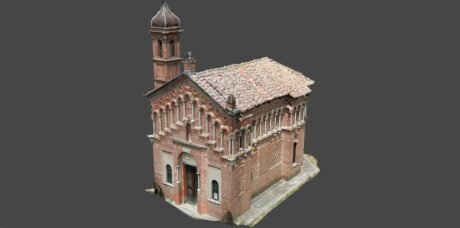 geometra olivero rilievo laser scanner drone canale chiesa pieve san vittore